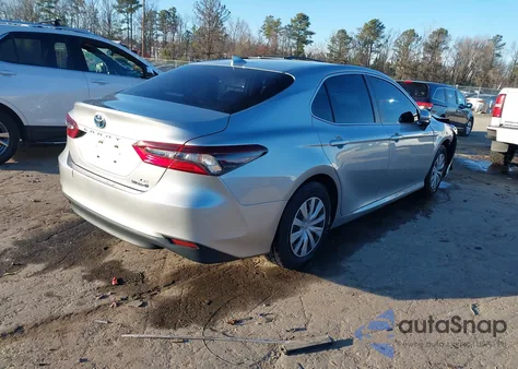 2021 Toyota Camry Le Hybrid from USA, damaged, VIN 4T1C31AK9MU564735